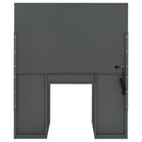 Acena Grey High Gloss Vanity Set - Ornate Home