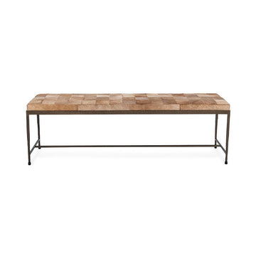 Achen Canyon Sand Accent Bench - Ornate Home