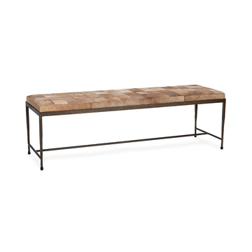 Achen Canyon Sand Accent Bench - Ornate Home