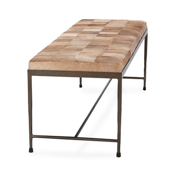 Achen Canyon Sand Accent Bench - Ornate Home