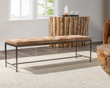 Achen Canyon Sand Accent Bench - Ornate Home