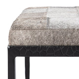Achen Sparrow Gray Rectangular Accent Bench - Ornate Home