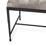 Achen Sparrow Gray Rectangular Accent Bench - Ornate Home