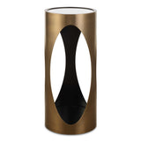 Achilles Brass Drink Table - Ornate Home