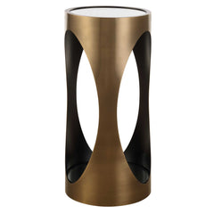 Achilles Brass Drink Table - Ornate Home