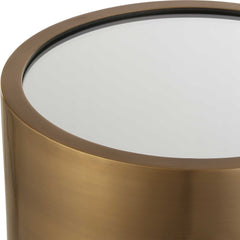 Achilles Brass Drink Table - Ornate Home