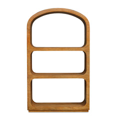 Achley Seamless Woodtone Wooden Etagere - Ornate Home
