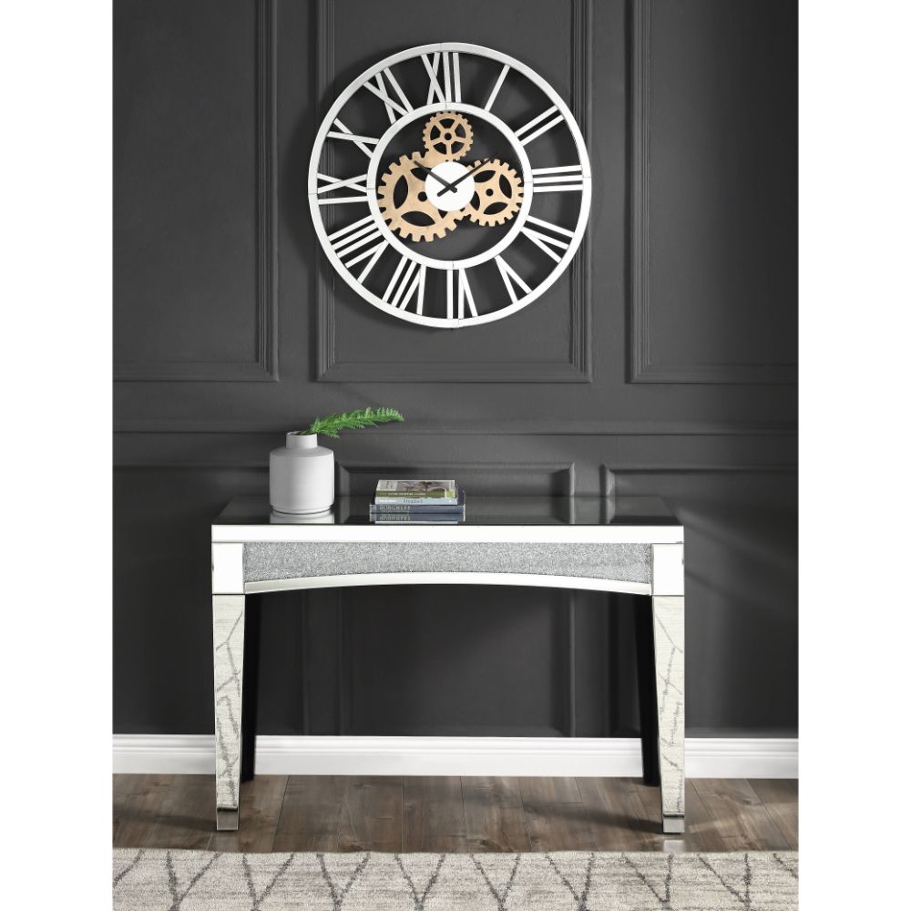 Acilia Mirrored Wall Clock - Ornate Home