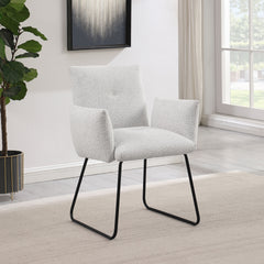 Ackland Light Grey  Side Chair (Set of 2) - Ornate Home