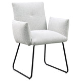 Ackland Light Grey  Side Chair (Set of 2) - Ornate Home