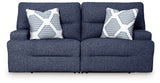 Acklen Place Navy 2-Piece Power Reclining Sectional - Ornate Home