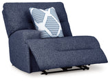 Acklen Place Navy 3-Piece Power Reclining Sectional (Online Special Price) - Ornate Home