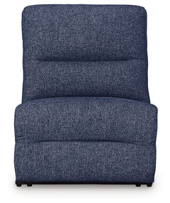 Acklen Place Navy 3-Piece Power Reclining Sectional - Ornate Home