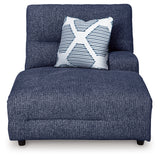 Acklen Place Navy 3-Piece Power Reclining Sectional - Ornate Home