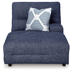 Acklen Place Navy 3-Piece Power Reclining Sectional - Ornate Home
