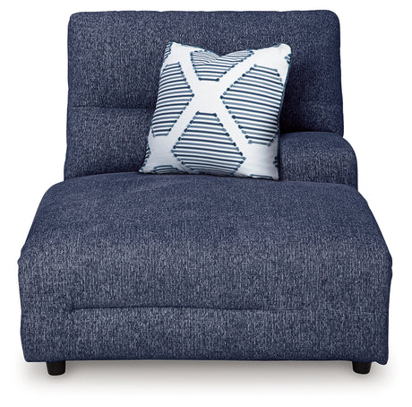 Acklen Place Navy 3-Piece Power Reclining Sectional - Ornate Home