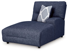Acklen Place Navy 3-Piece Power Reclining Sectional - Ornate Home