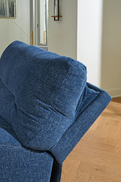 Acklen Place Navy 3-Piece Right Power Reclining Sectional - Ornate Home