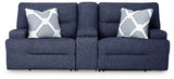 Acklen Place Navy 3-Piece Sectional - Ornate Home