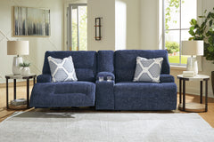 Acklen Place Navy 3-Piece Sectional - Ornate Home