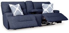 Acklen Place Navy 3-Piece Sectional - Ornate Home
