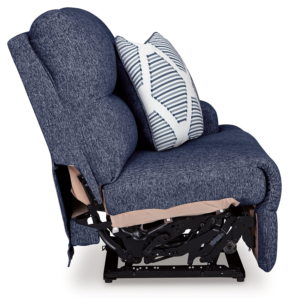 Acklen Place Navy 7-Piece Power Reclining Sectional (Online Special Price) - Ornate Home
