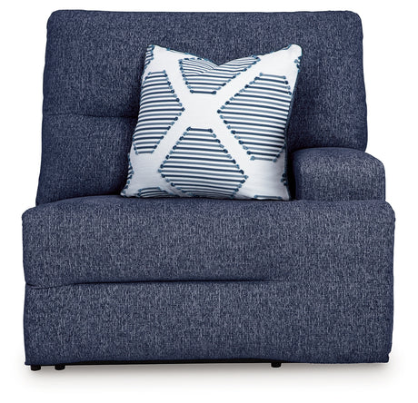 Acklen Place Navy 7-Piece Power Reclining Sectional - Ornate Home