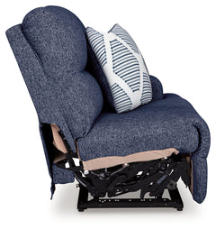Acklen Place Navy 7-Piece Power Reclining Sectional - Ornate Home