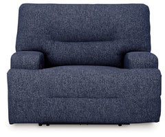 Acklen Place Navy 7-Piece Power Reclining Sectional - Ornate Home