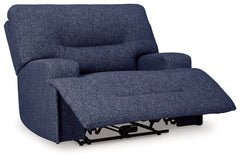 Acklen Place Navy 7-Piece Power Reclining Sectional - Ornate Home