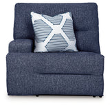 Acklen Place Navy 7-Piece Power Reclining Sectional - Ornate Home