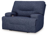 Acklen Place Navy Wide Seat Power Recliner (Online Special Price) - Ornate Home