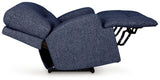 Acklen Place Navy Wide Seat Power Recliner (Online Special Price) - Ornate Home