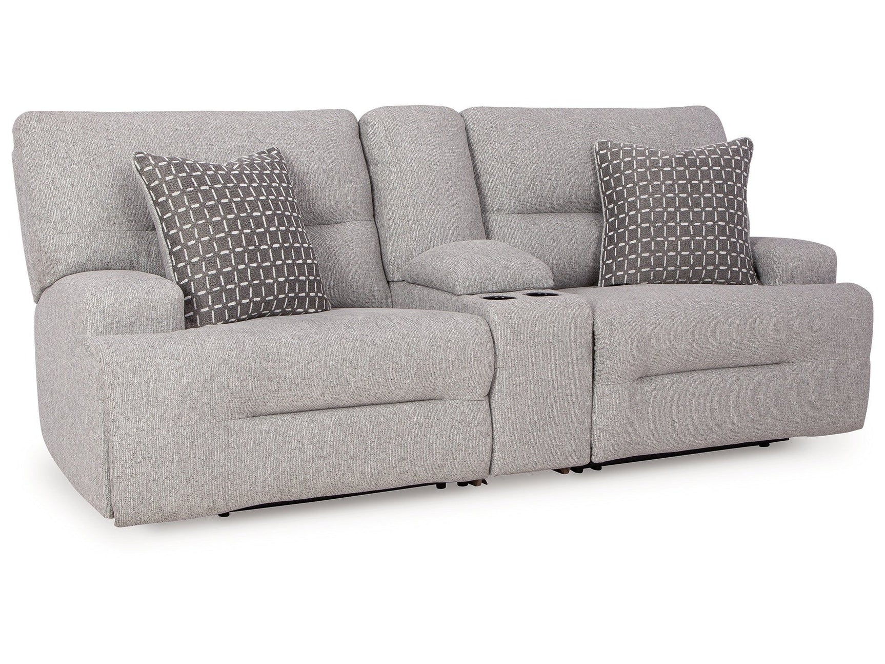 Acklen Place Pewter 3-Piece Sectional (Online Special Price) - Ornate Home
