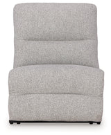 Acklen Place Pewter 5-Piece Power Reclining Sectional (Online Special Price) - Ornate Home