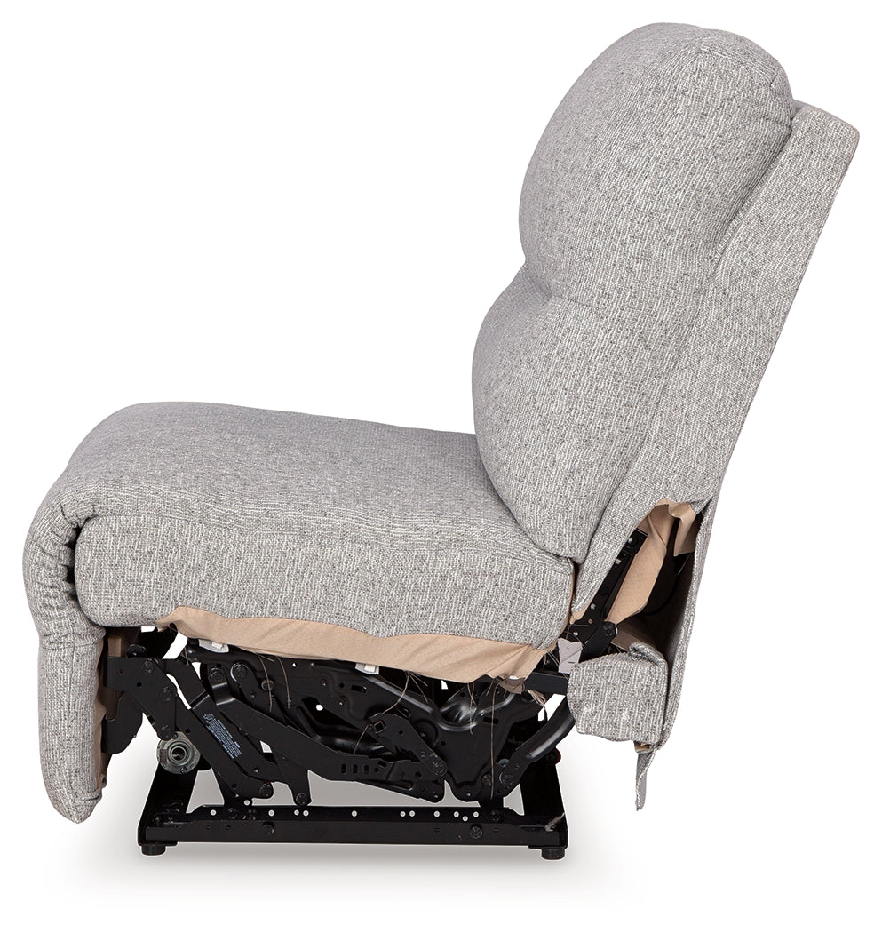 Acklen Place Pewter 5-Piece Power Reclining Sectional (Online Special Price) - Ornate Home