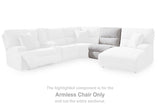 Acklen Place Pewter 5-Piece Power Reclining Sectional (Online Special Price) - Ornate Home