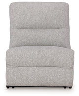 Acklen Place Pewter 6-Piece Power Reclining Sectional (Online Special Price) - Ornate Home