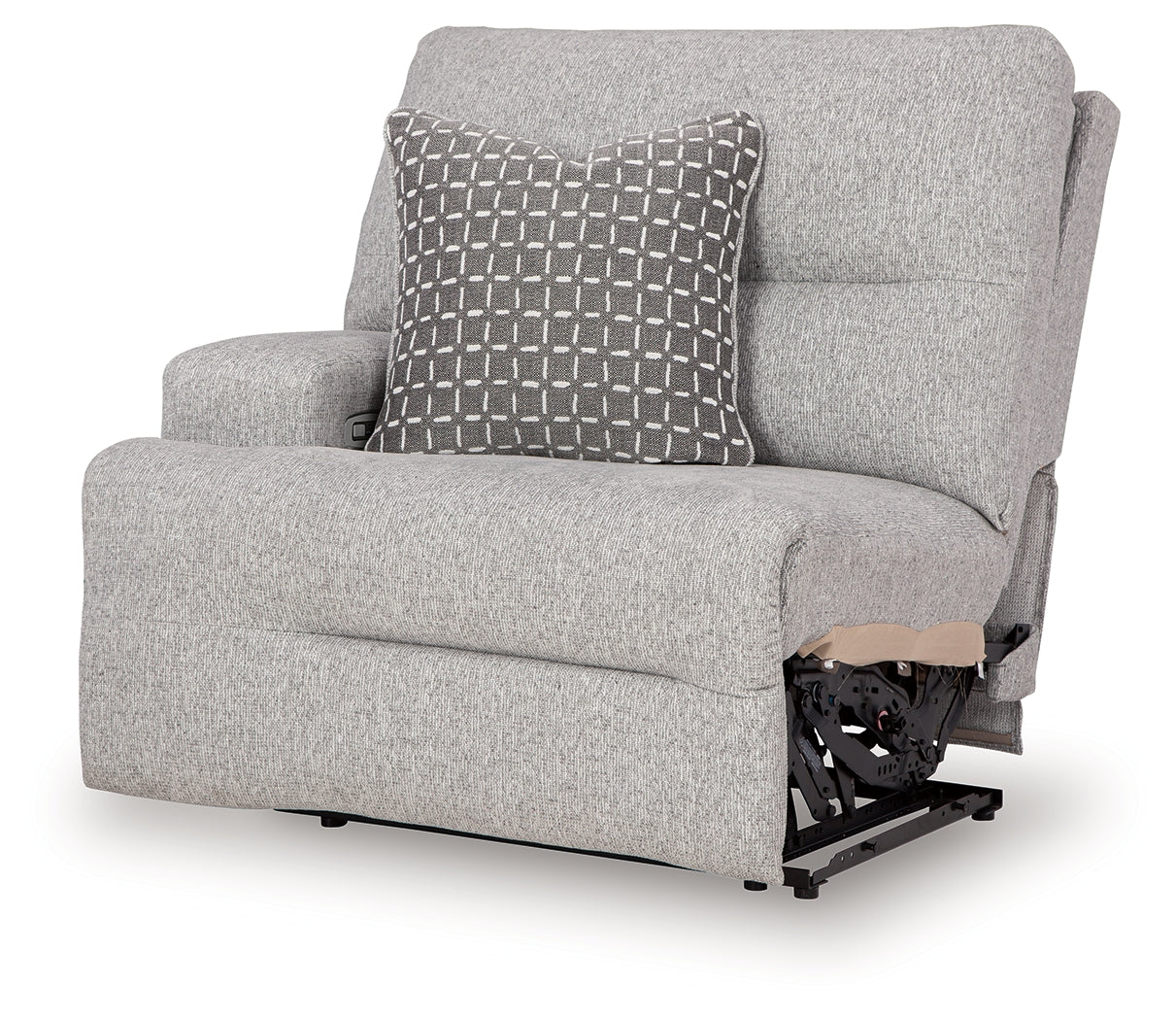 Acklen Place Pewter 6-Piece Power Reclining Sectional (Online Special Price) - Ornate Home