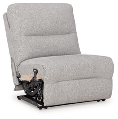 Acklen Place Pewter 6-Piece Power Reclining Sectional - Ornate Home