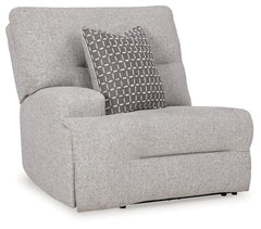 Acklen Place Pewter 6-Piece Power Reclining Sectional - Ornate Home
