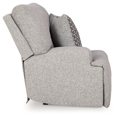Acklen Place Pewter 6-Piece Power Reclining Sectional - Ornate Home