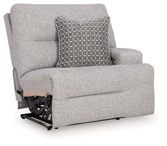 Acklen Place Pewter 6-Piece Power Reclining Sectional - Ornate Home