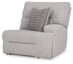 Acklen Place Pewter 6-Piece Power Reclining Sectional - Ornate Home