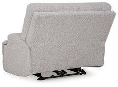 Acklen Place Pewter 6-Piece Power Reclining Sectional and Power Recliner - Ornate Home
