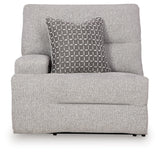 Acklen Place Pewter 7-Piece Power Sectional Reclining Sofa with Storage Console - Ornate Home