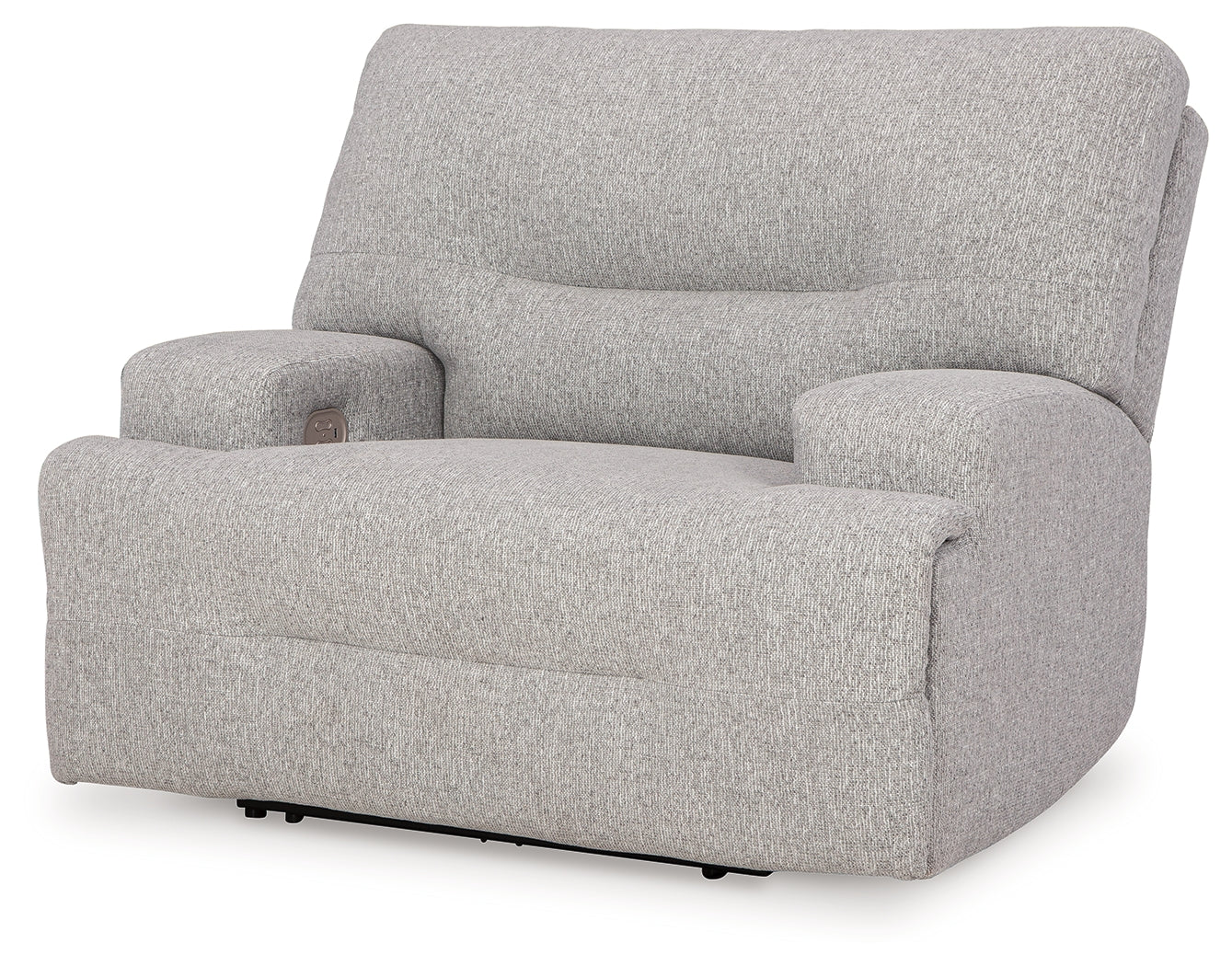 Acklen Place Pewter Wide Seat Power Recliner (Online Special Price) - Ornate Home