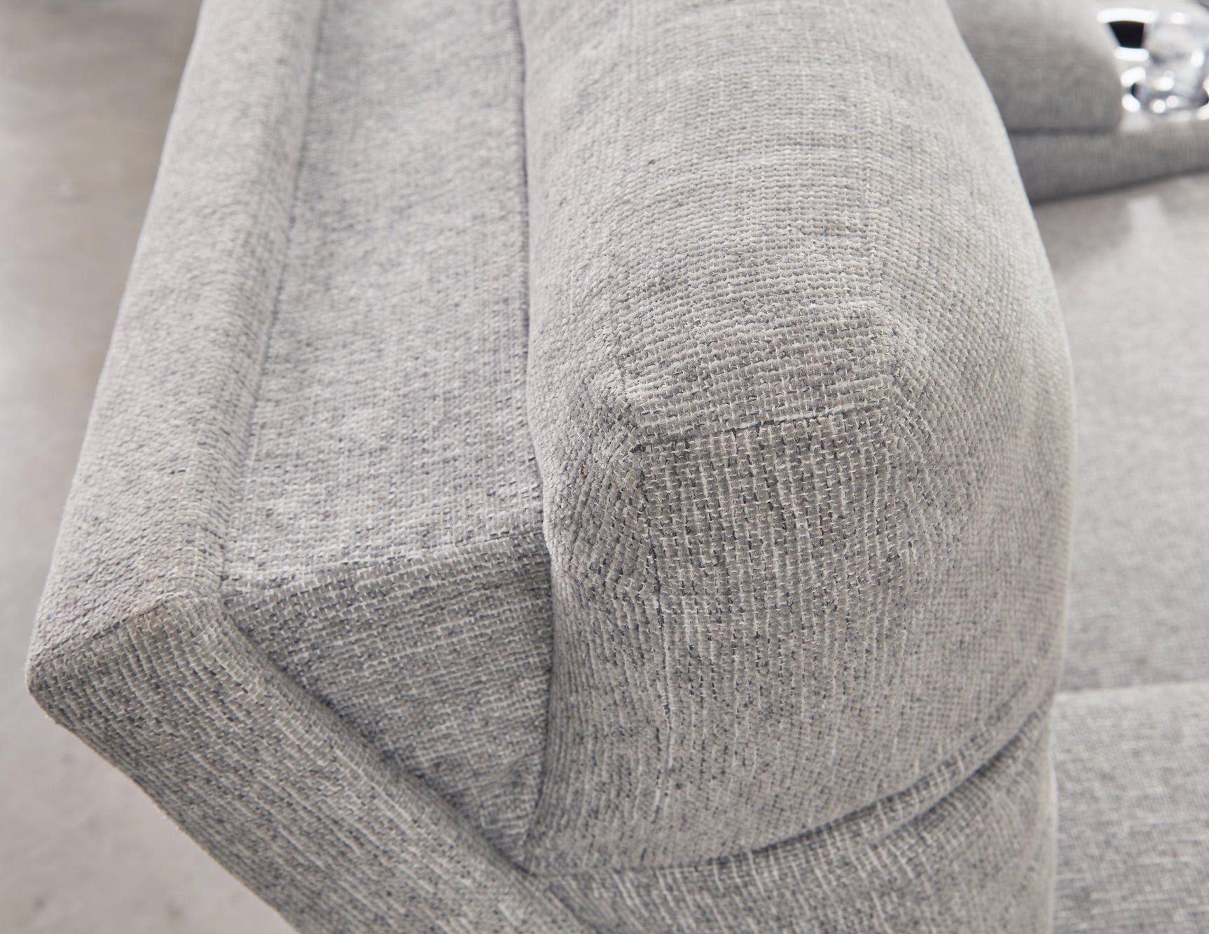 Acklen Place Pewter Wide Seat Power Recliner - Ornate Home