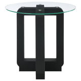 Acklin Black End Table - Ornate Home