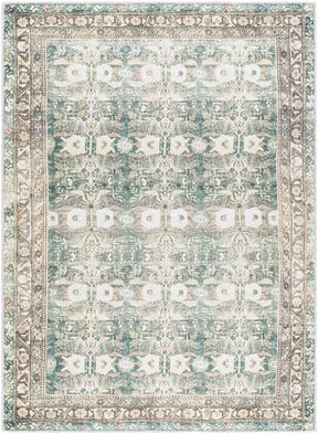 Acoose Vintage Flat Pile Washable Rug - Ornate Home